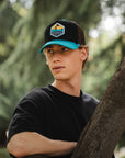 Born to bodyboard sininen / ruskea