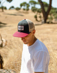 Latitude Wine / Navy Blue / Beige