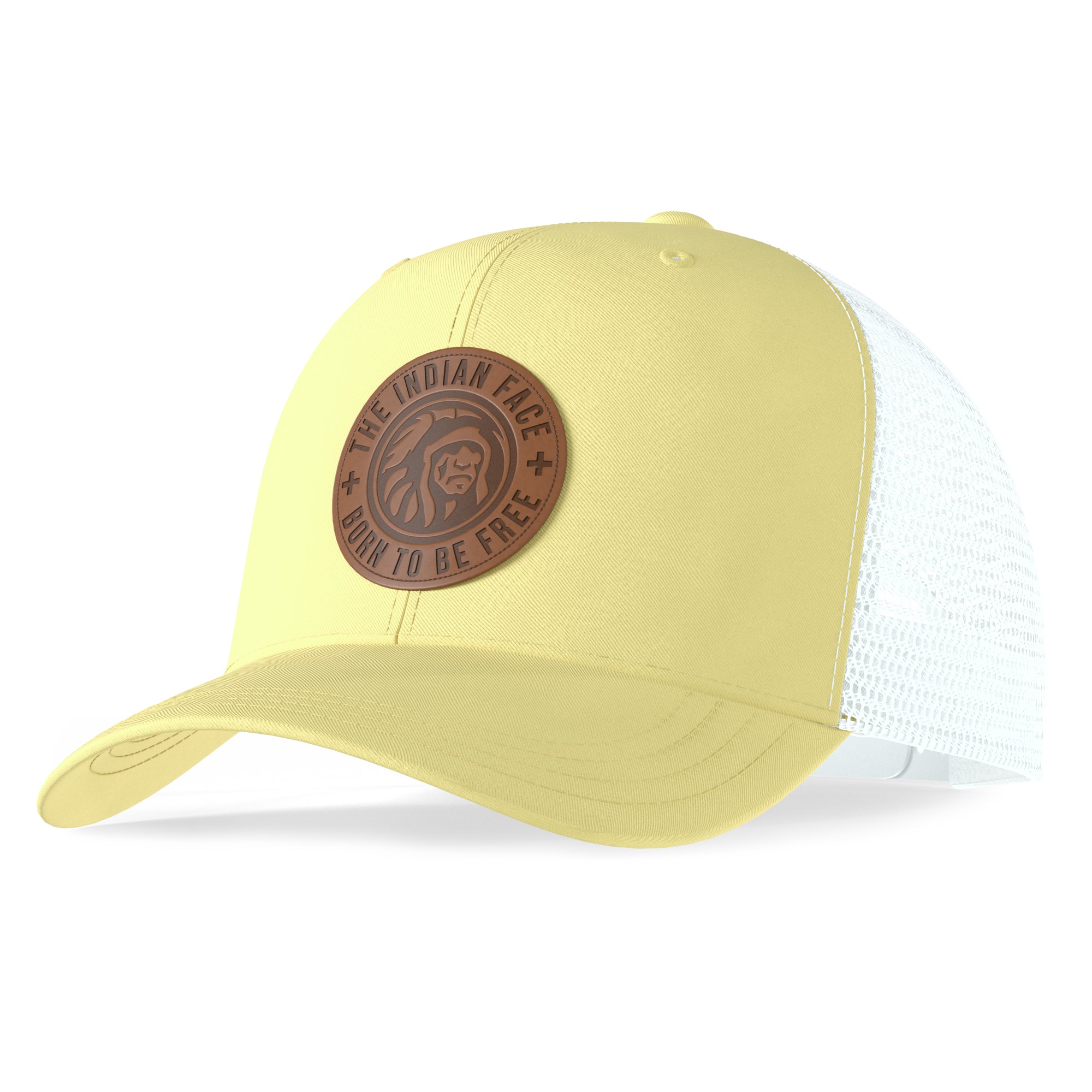 Gorras The Indian Face Born To Be Free Yellow White gorras-the-indian-face-born-to-be-free-yellow-white