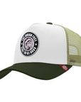 Gorras trucker Born to be Free White / Green para hombre y mujer