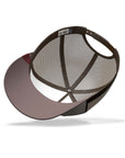 Gorra trucker deportiva unisex para hombre y mujer Born to Ride Brown / Grey