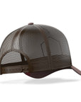 Gorra trucker deportiva unisex para hombre y mujer Born to Wakeboard Brown / Grey