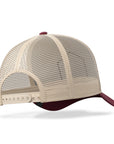 Gorra trucker deportiva unisex para hombre y mujer Born to Sail Brown / Grey / Red