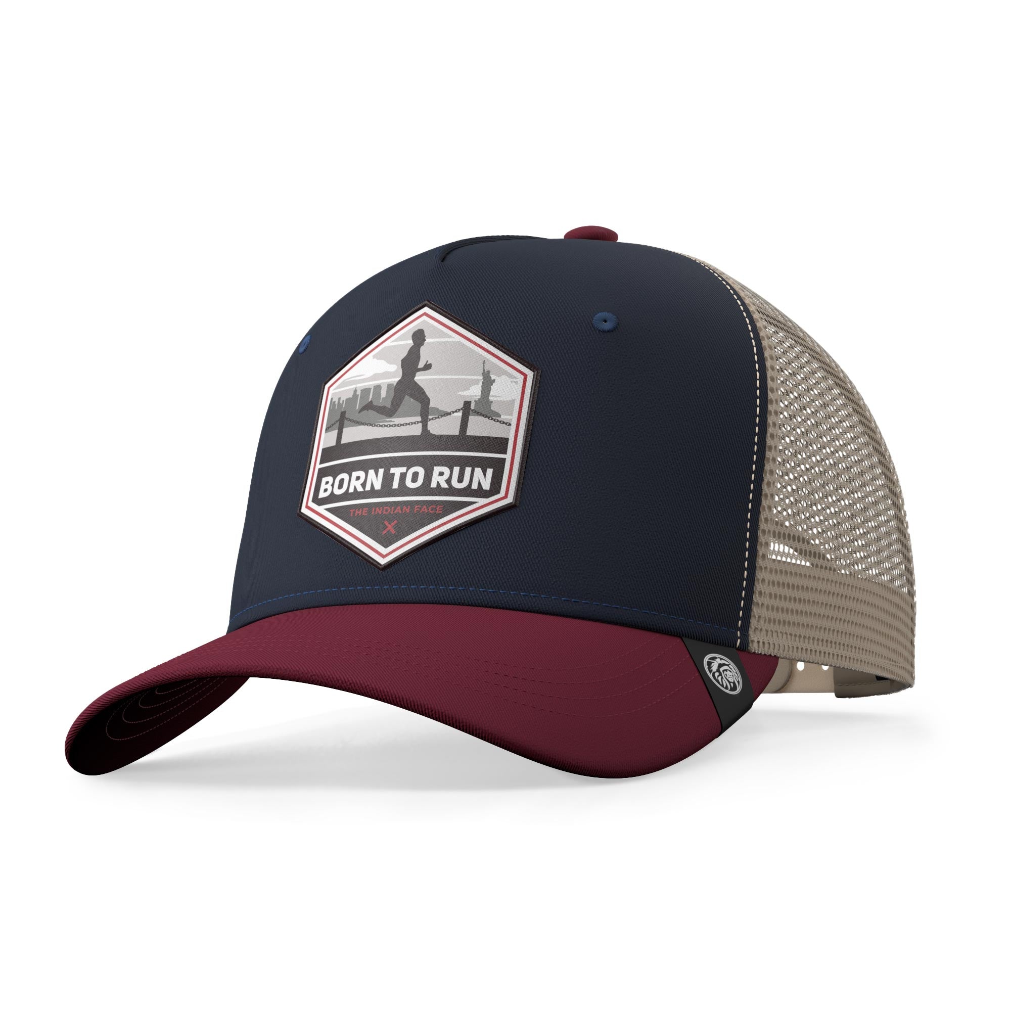 The Indian Face Born To Surf Cappellino da Baseball Unisex-Adulto The Indian Face Born To Surf Cappellino da Baseball Unisex-Adulto
