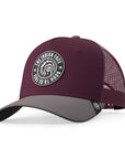 Gorra trucker deportiva unisex para hombre y mujer Born to Be Free Red / Grey