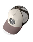 Gorra trucker deportiva unisex para hombre y mujer Born to Be Free Brown / Grey