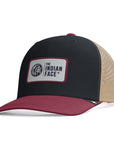 Latitude Wine / Navy Blue / Beige