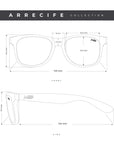 Gafas de Sol Polarizadas Arrecife Black Red 24 024 04 - Gafas de Sol Hombre - Gafas de Sol Mujer