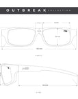 Gafas de Sol Polarizadas Outbreak Black Black 24 026 01 - Gafas de Sol Hombre - Gafas de Sol Mujer