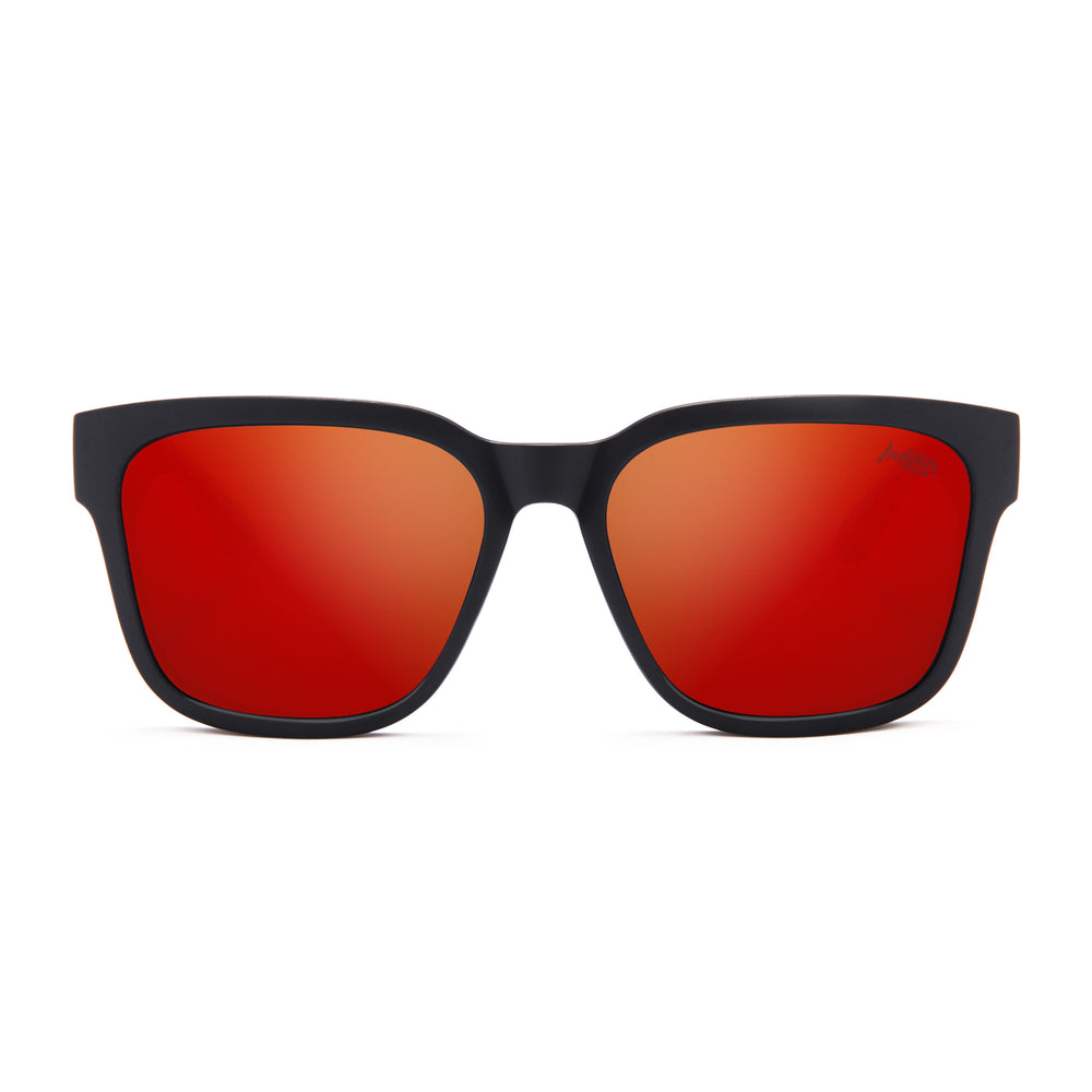 Gafas de Sol Polarizadas Kahoa Black Red 24 028 03 - Gafas de Sol Hombre - Gafas de Sol Mujer