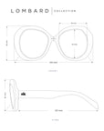 Gafas de Sol para mujer Polarizadas Lombard Pastel / Blue