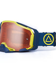 Gafas de Motocross y MTB Enduro para hombre y mujer Stone Yellow / Blue