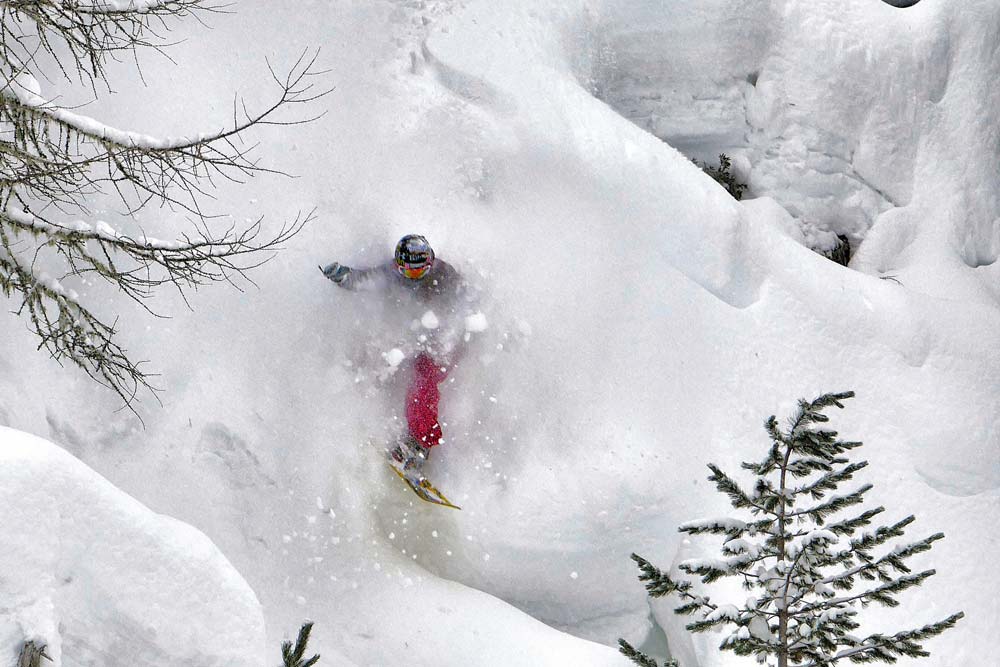 Freeride: esquí extremo fuera de pista