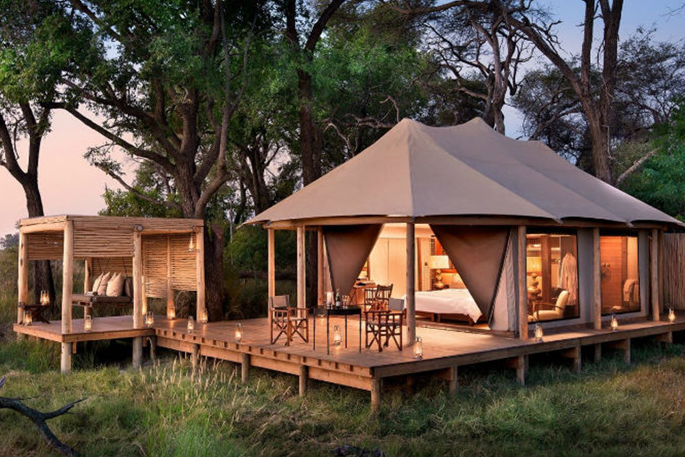 the indian face glamping