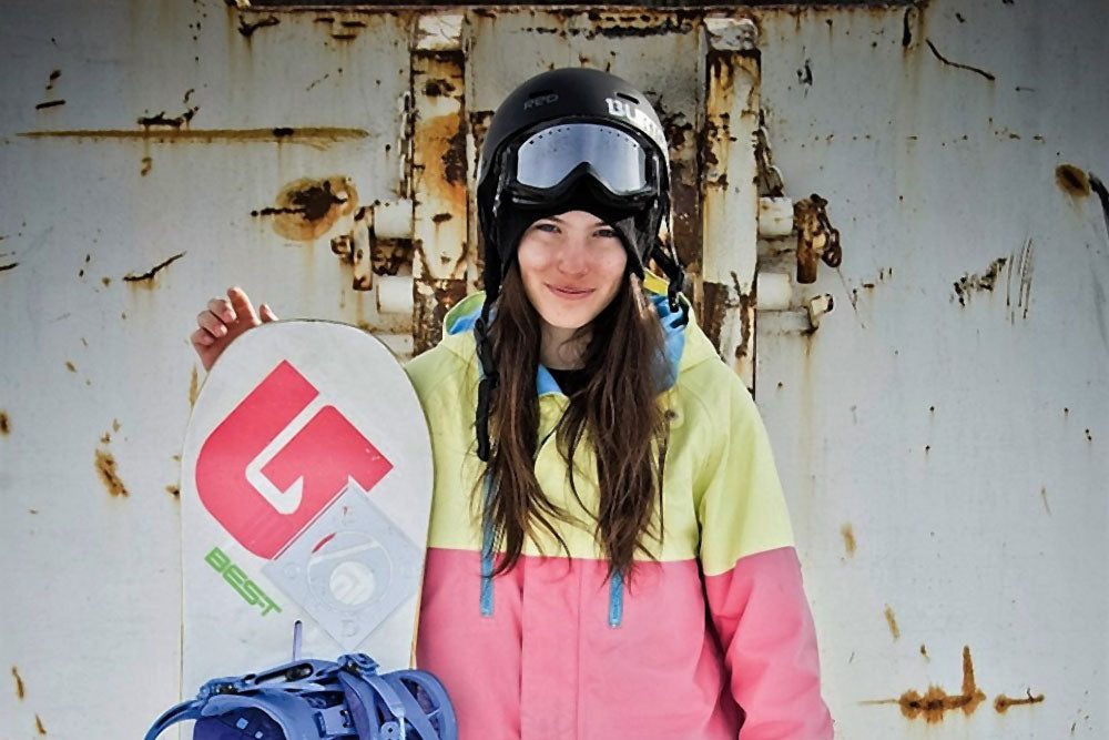 María Hidalgo, una prometedora trayectoria en snowboarding