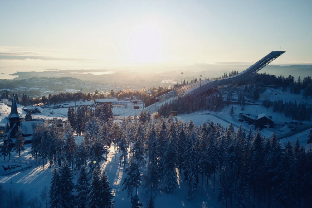 Un alojamiento muy extremo: el salto de esquí de Holmenkollen