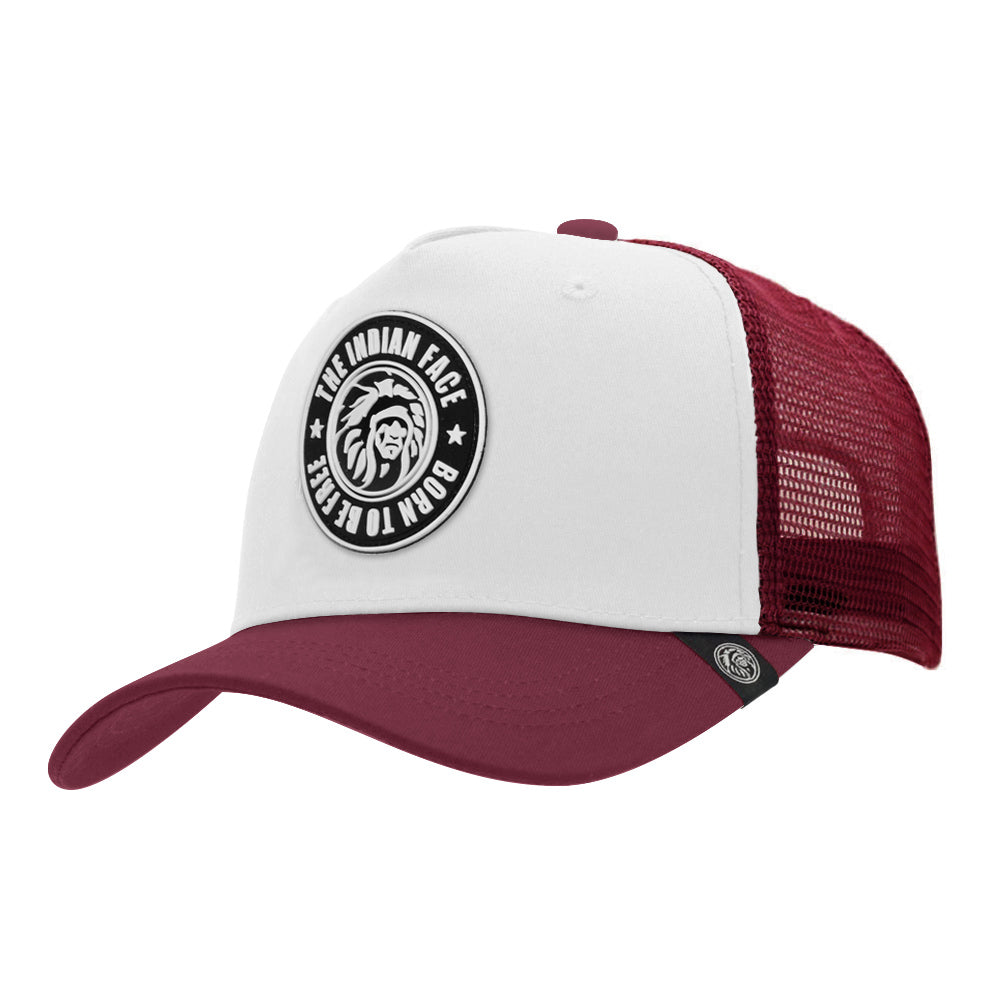 Gorras trucker Born to be Free White / Red para hombre y mujer