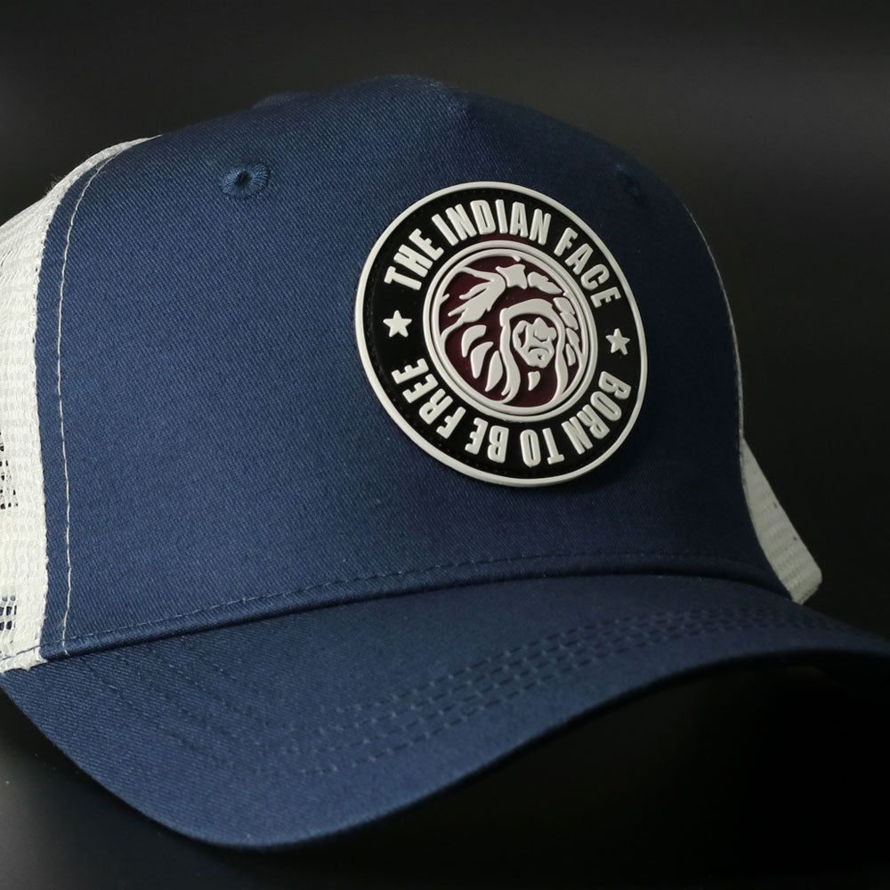 Born to be Free Blue / White