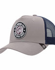 Gorras trucker Born to be Free Grey / Blue para hombre y mujer
