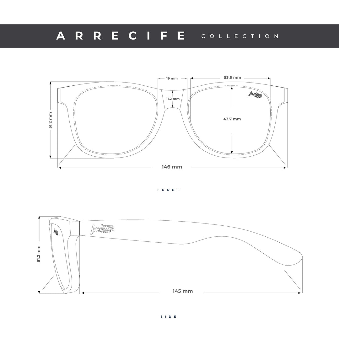 Gafas de Sol Polarizadas Arrecife Green Black 24 024 08 - Gafas de Sol Hombre - Gafas de Sol Mujer