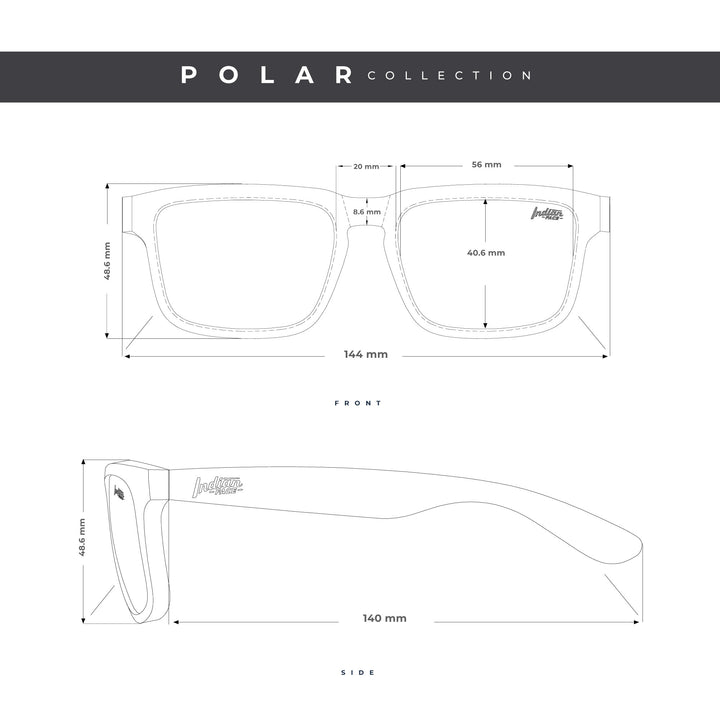 Gafas de Sol Polarizadas Polar Wood Black 24 025 05 - Gafas de Sol Hombre - Gafas de Sol Mujer