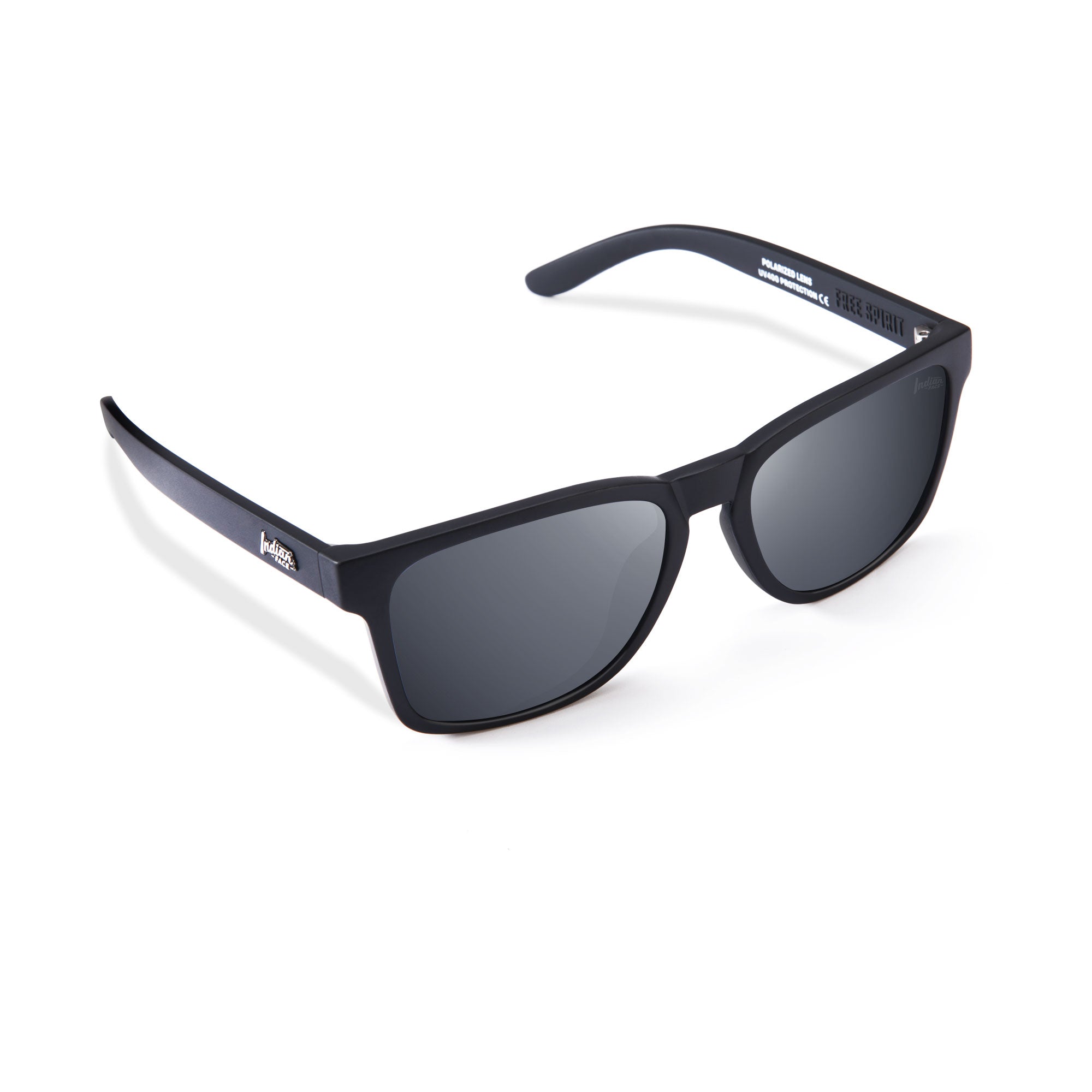 Gafas de Sol Polarizadas Free Spirit Black Black 24 027 01 - Gafas de Sol Hombre - Gafas de Sol Mujer