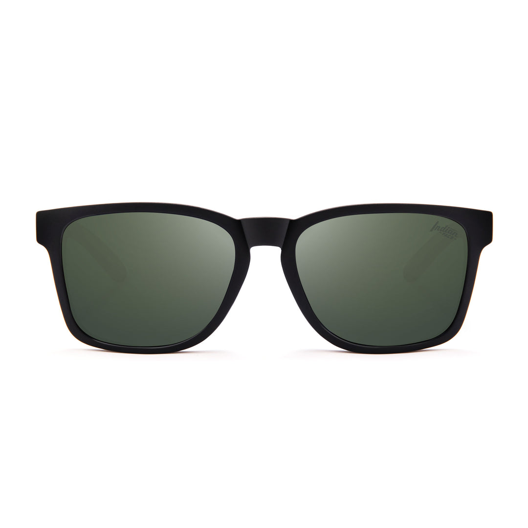 Gafas de Sol Polarizadas Free Spirit Black Green 24 027 02 - Gafas de Sol Hombre - Gafas de Sol Mujer