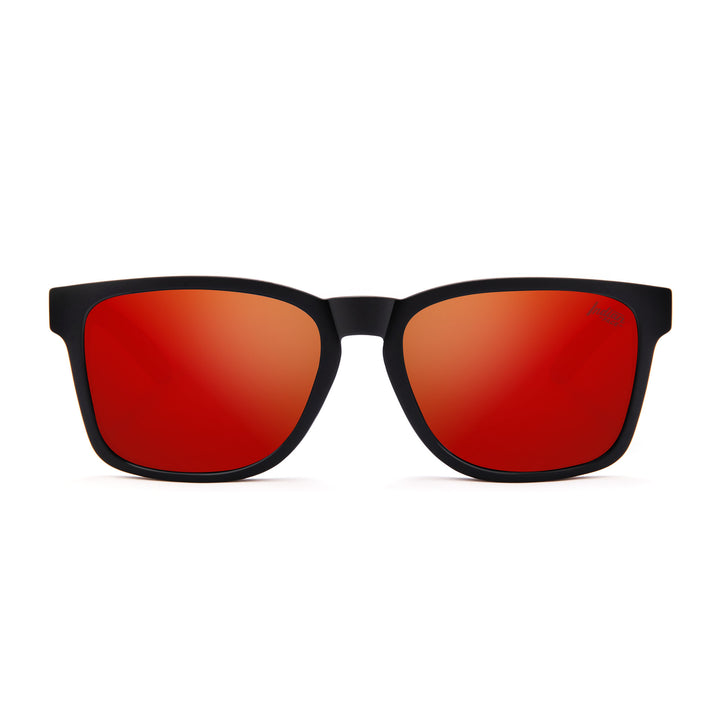 Gafas de Sol Polarizadas Free Spirit Black Red 24 027 04 - Gafas de Sol Hombre - Gafas de Sol Mujer