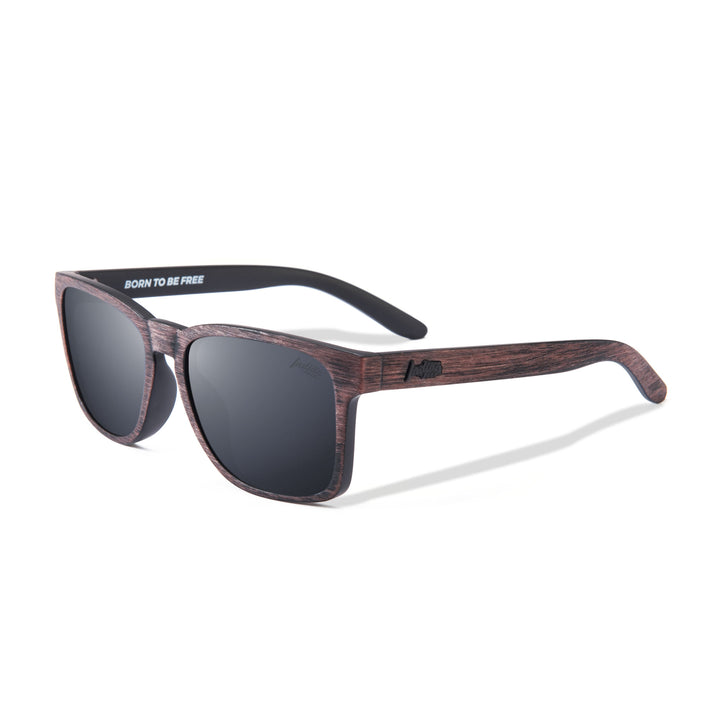 Gafas de Sol Polarizadas Free Spirit Wood Black 24 027 11 - Gafas de Sol Hombre - Gafas de Sol Mujer