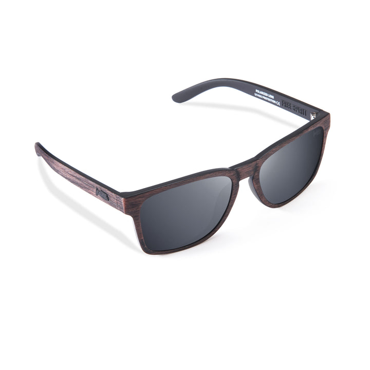 Gafas de Sol Polarizadas Free Spirit Wood Black 24 027 11 - Gafas de Sol Hombre - Gafas de Sol Mujer