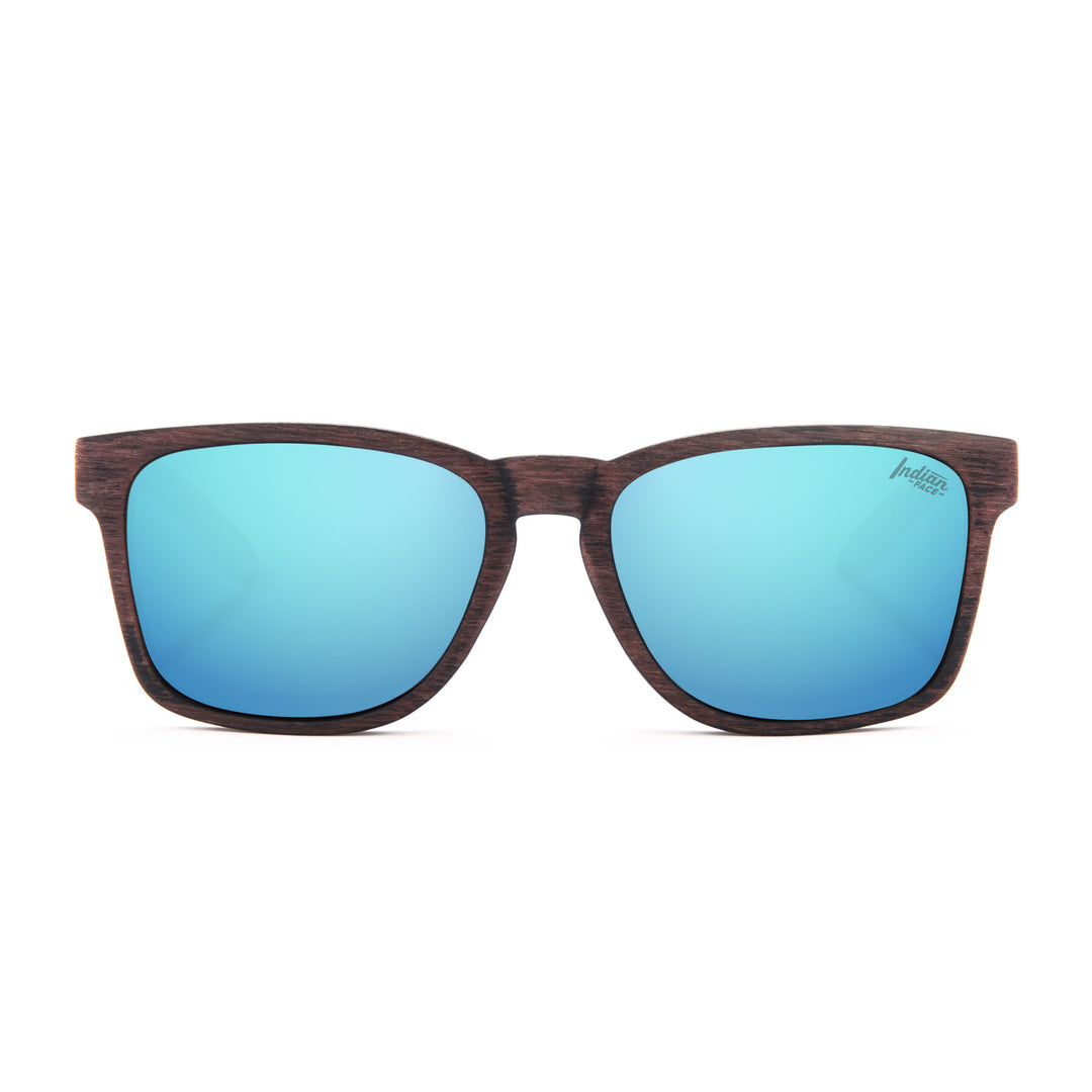 Gafas de Sol Polarizadas Free Spirit Wood Blue 24 027 12 - Gafas de Sol Hombre - Gafas de Sol Mujer