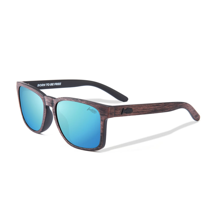 Gafas de Sol Polarizadas Free Spirit Wood Blue 24 027 12 - Gafas de Sol Hombre - Gafas de Sol Mujer