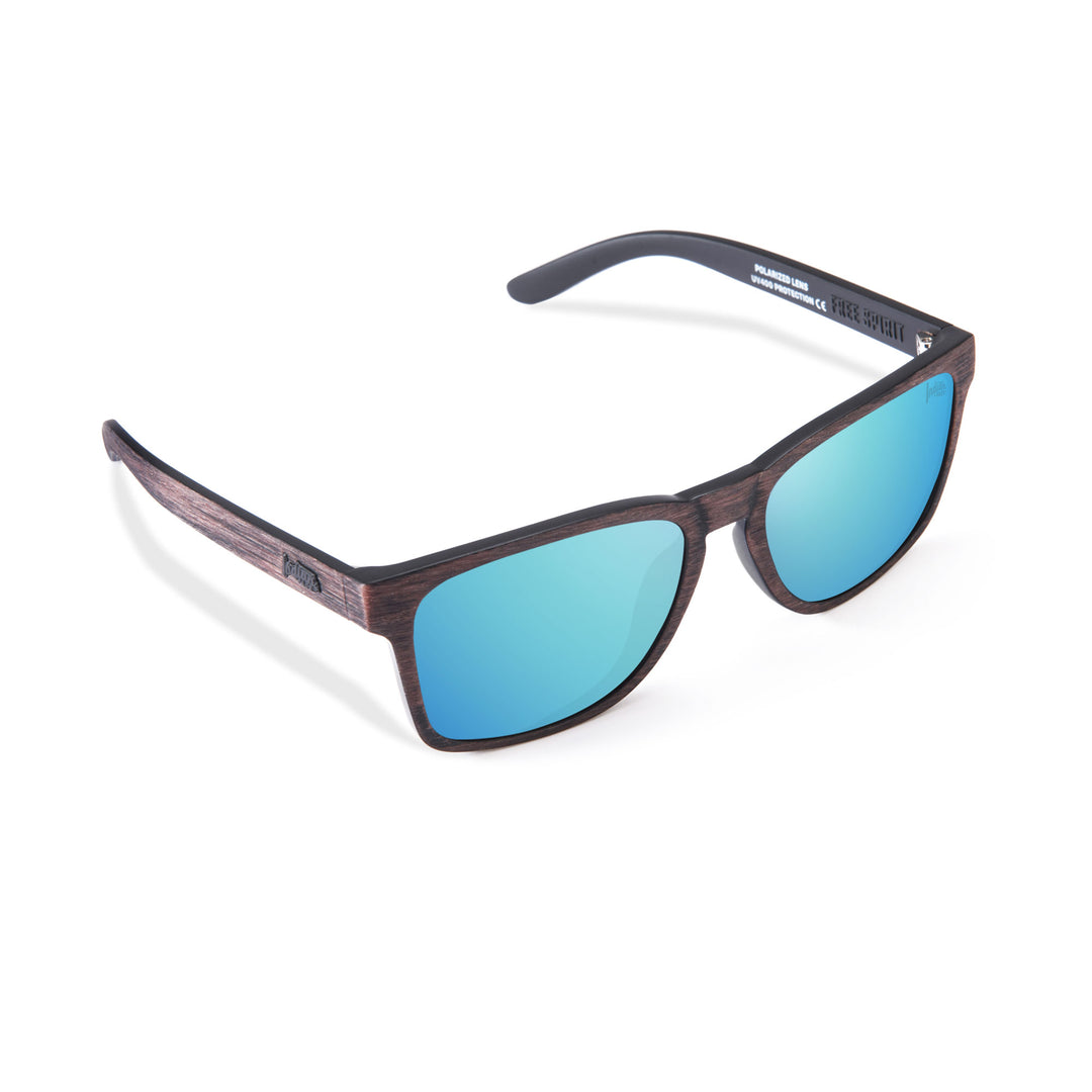 Gafas de Sol Polarizadas Free Spirit Wood Blue 24 027 12 - Gafas de Sol Hombre - Gafas de Sol Mujer