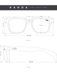 Gafas de Sol Polarizadas Kahoa Black Black 24 028 01 - Gafas de Sol Hombre - Gafas de Sol Mujer