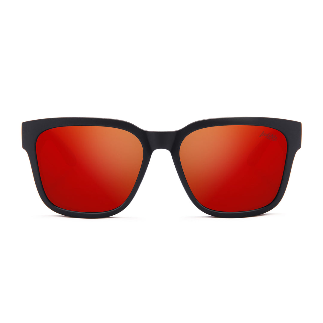 Gafas de Sol Polarizadas Kahoa Black Red 24 028 03 - Gafas de Sol Hombre - Gafas de Sol Mujer