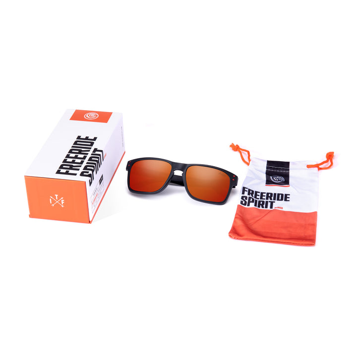 Gafas de Sol Polarizadas Freeride Black Red 24 029 03 - Gafas de Sol Hombre - Gafas de Sol Mujer