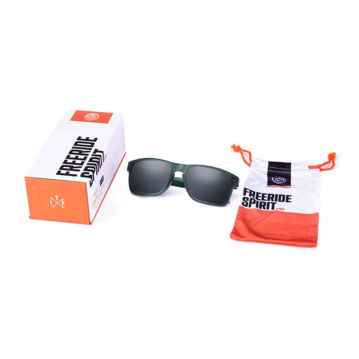 Gafas de Sol Polarizadas Freeride Green Black 24 029 07 - Gafas de Sol Hombre - Gafas de Sol Mujer