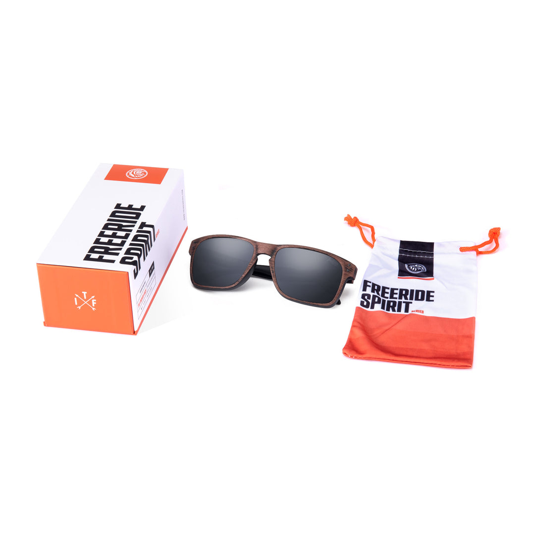 Gafas de Sol Polarizadas Freeride Wood Black 24 029 09 - Gafas de Sol Hombre - Gafas de Sol Mujer