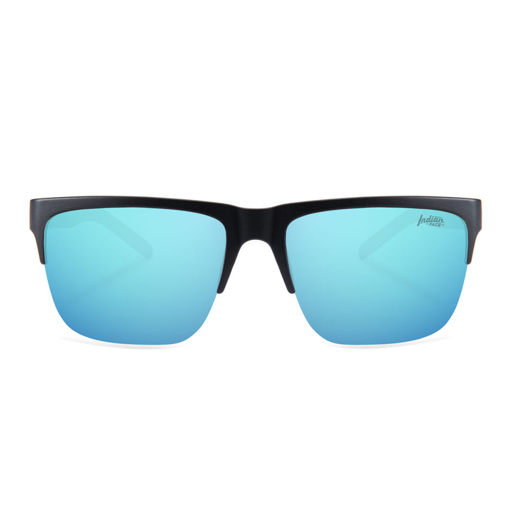Gafas de Sol Polarizadas Frontier Black Blue 24 030 03 - Gafas de Sol Hombre - Gafas de Sol Mujer