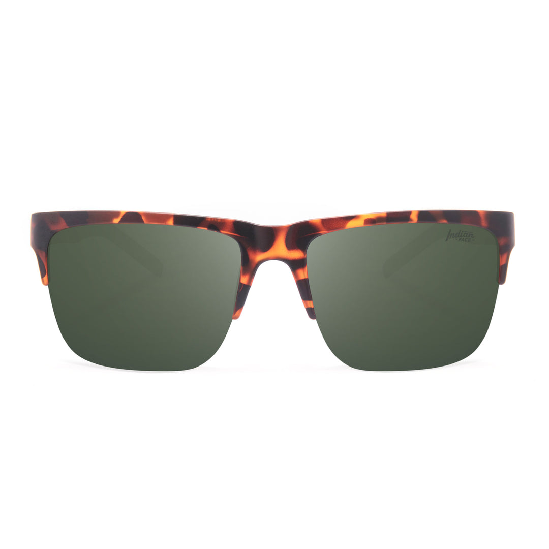 Gafas de Sol Polarizadas Frontier Tortoise Green 24 030 04 - Gafas de Sol Hombre - Gafas de Sol Mujer