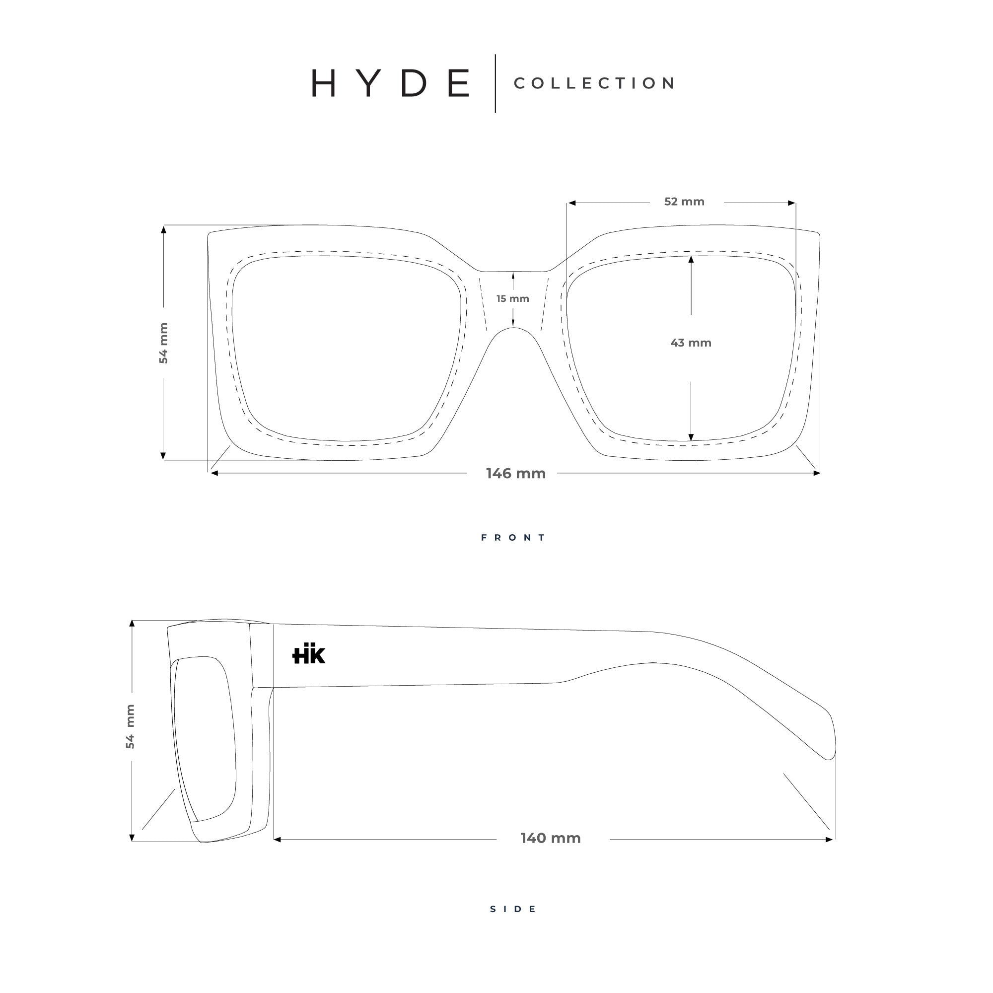 Gafas de Sol para mujer Polarizadas Hyde Green / Black