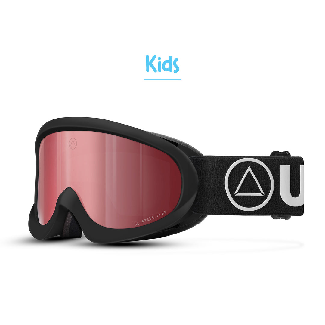 JoJo Siwa Gafas de esquí para niñas y niños pequeños para deportes de nieve  y snowboard (rosa/azul)