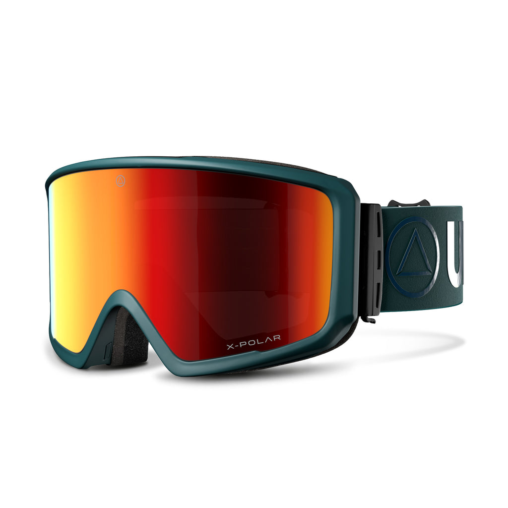 Gafas y máscaras de esquí y snowboard para hombre y mujer Avalanche White /  Black / Red – ULLER